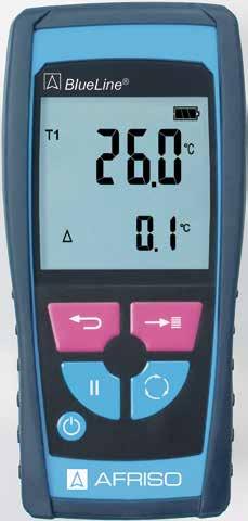 Temperatură / umiditate Termometru Termometre digitale TM 7 / TMD 7 Timp de reacţie foarte scurt Funcţie Hold pentru reţinerea valorii măsurate Determinare rapidă şi facilă a temperaturii
