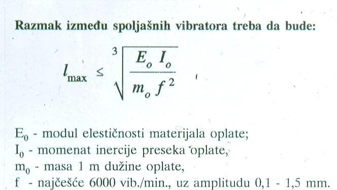 УГРАЂИВАЊЕ БЕТОНА Збијање