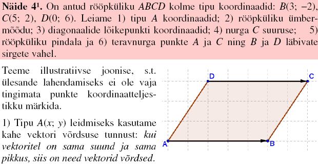 punkti (; 3) j on risti sirgeg 4 3 6 = 0 4 3