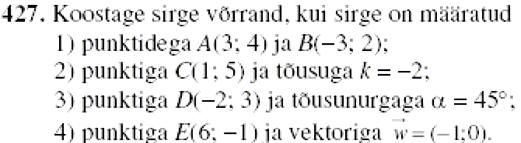 + = 5 j + = 3 6) 3 + 4 = 0 j 6 + 5 = 0 Vstuseid: 83 ) 8 6 ; 3) 45 ; 5) 5 7 ; 7)