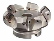 Face illing EIC Negativeturn ill Negative egree face mill with cutting eges per insert N Style Negativeturn ill Fig.