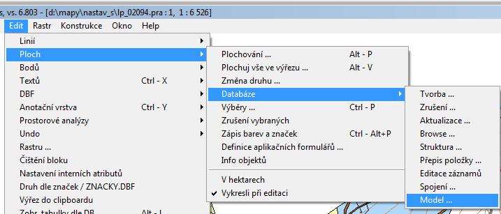 3.5.1.5. Vytvorenie dátového modelu v