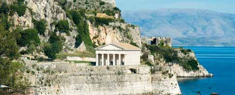 Σήμερα, φιλοξενεί περιοδικές εκθέσεις και μουσικές ή άλλες εκδηλώσεις, συμβατές με την ιερότητα του χώρου. The monumental Saint George in the Old Fortress is one of Corfu s largest churches.