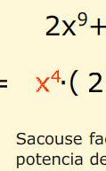 Suma P(x)=8x 4 +x -5x-4 Q(x)=3x 3 +x -3x- Súmanse os coeficientes de igual grao: os Diferenza P( (x)=3x 3 +x +5x+4 Q(x)=3x 3 + 3x+ Réstanse os coeficientes de igual grao: P(x) 3 1 5 Q(x) 3 0 3