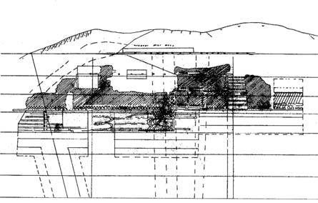 62 Недељковић Б.; Ристовић И.; Федорко Г.; Слика 2. Геолошки профил рудних жица изнад хоризонта H -862м Слика 3.