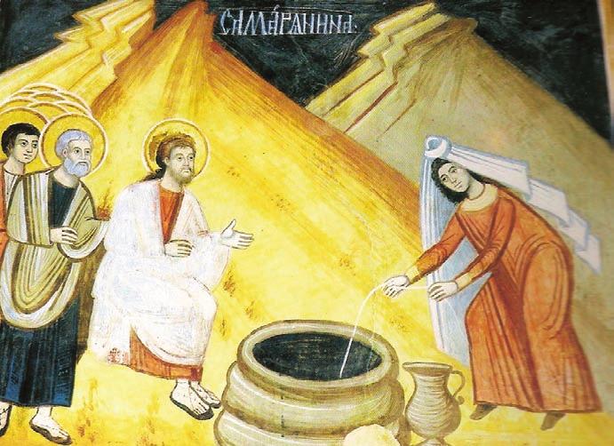 414 Љиљана Шево Сл. 10 Црква Рођења светог Јована Претече, Стони Београд 1772-1773. г. Христос и Самарјанка Fig.