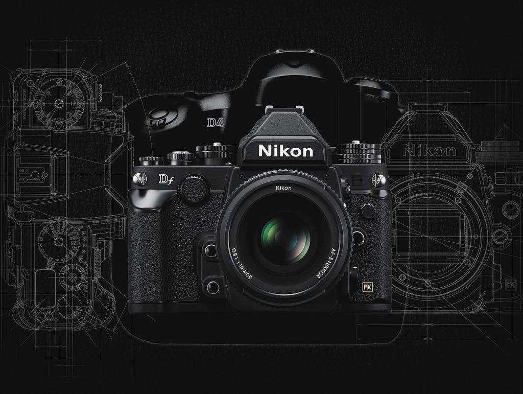 Nova raven ustvarjalnosti: združitev kakovosti slike fotoaparata D4 ter lahkega in prenosljivega ohišja Pristna oblika Nikonovih zrcalnorefleksnih fotoaparatov: najbolj prenosljiv digitalni