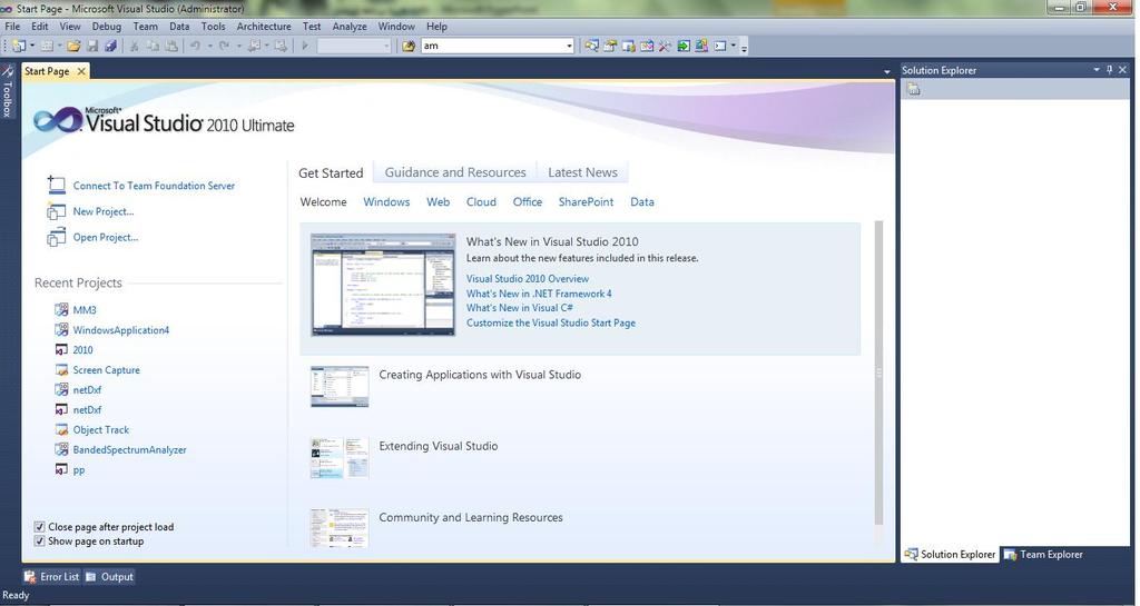 نحوه ی نوشت برنامه در محیط کنسول: 1( برنامه ی visual studio 2005 یا ورژن باالتر را نصب نمایید. 2( در منوی استارت ویندوز تایپ نمایید visual studio تا برنامه پیدا شود.