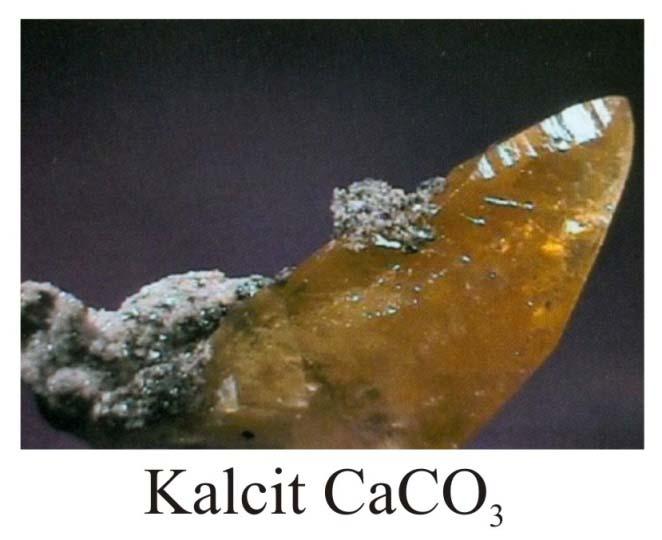 KALCIT Među najrasprostranjenijim mineralima na Zemlji Dobro rastvoran u