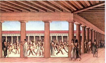 The Role and Significance of Gymnasium in Preparation of the Young for Competitions in the Ancient Greece.