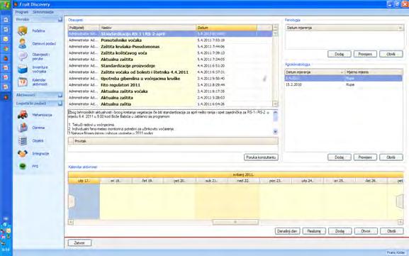 Javen Povik Proekt: Standardizirana obuka za ovo{tarstvo - 2011 vo sorabotka so Moja zemja - InveR - Tetovo (Tetovsko jabolko) Online-imetos agrometerolo{ki stanici ski kulturi na osnova na egzaktno