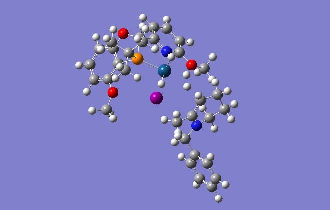 NBn_protonation_TS_face1 Zero-point correction= 0.662159 (Hartree/Particle) Thermal correction to Energy= 0.704769 Thermal correction to Enthalpy= 0.705713 Thermal correction to Gibbs Free Energy= 0.
