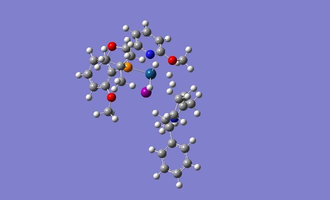 NBn_protonation_TS_face2 Zero-point correction= 0.663030 (Hartree/Particle) Thermal correction to Energy= 0.705644 Thermal correction to Enthalpy= 0.706588 Thermal correction to Gibbs Free Energy= 0.