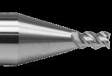 EXPERT end mill titanium 3100 Material group (see page 3) Recommended coating uncoated [m/min] coated [m/min] Ø 0.25 [mm] Ø 0.50 [mm] Ø 1.00 [mm] Ø 2.00 [mm] Ø 4.00 [mm] Ø 6.00 [mm] Ø 8.00 [mm] Ø 10.