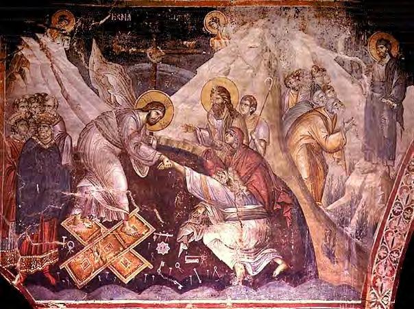 EASTER EPISTLE БЕЛИ АНЂЕО - WHITE ANGEL For I delivered unto you first of all that which I also received, how that Christ died for our sins according to the scriptures; and that He was buried, and