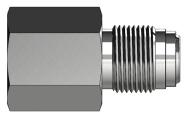 Connector Male Bulkhead Connector (NPT Thread) SCR-MBC SCR Size NPT Size A E E1 L L1 L2 H SCR-MBC-2-2R 1/4 1/4 9/16-18UNF 2.3 7.1 56.1 31.5 15.7 20.63 SCR-MBC-4-2R 1/2 1/8 7/8-14UNF 4.8 7.1 59.4 31.