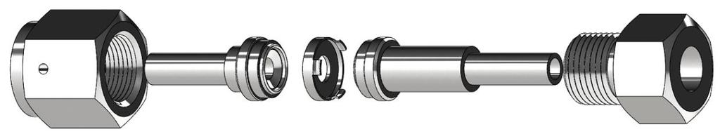 Technical data of SCR Fittings Typical SCR Fittings Assemblies Female Nut Gland Gasket (With Retainer) Gland Male Nut SCR Body Features * Leak tight from vacuum to positive