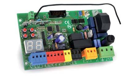 Kontrolne jedinice Klizna vrata Q80S Multi-funkcionalna kontrolna jedinica s LED display zaslonom za programiranje i dijagnozu kvara.
