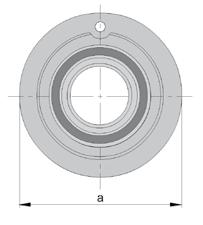 Mounted s Mounted Units 19 Cylindrical Cartridge Units - UCC Series Shaft Dia Boundary Dimensions(mm) Housing in. mm a l Bi n m Kg ISUTAMI 1/2 72 19.8 31. 12.7 18.3 UC21-8 C24.5 UCC21-8 5/8 72 19.