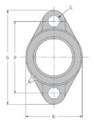 Mounted s Exterior Spherical Housing Mounted s Exterior Spherical Housing 139 Flange Cartridge - FC Series Boundary Dimensions(mm) Da a p e i s j k g Kg ISUTAMI 9 165 138 97.6 1 16 12 14 28 1.