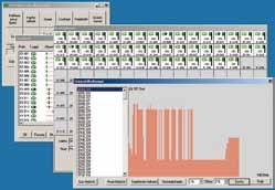 Häiregraafikaprogramm toimib operatsioonisüsteemidega Win2000, XP ja NT Näitab valgustite veateated ehitise
