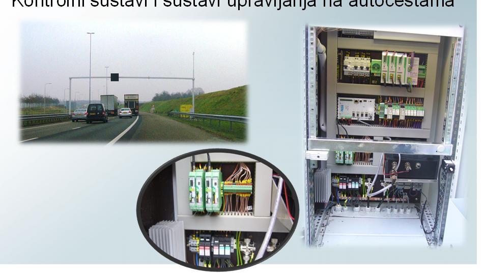 Primjena Sustavi kontrole prometa Kontrolni sustavi