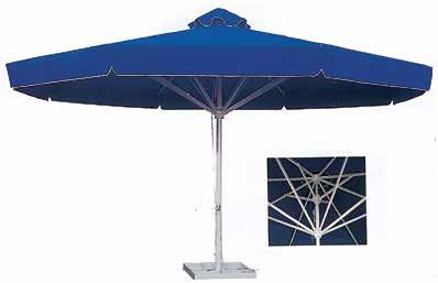 3x3, 4x4, 5x5m HAWAII UMBRELLA