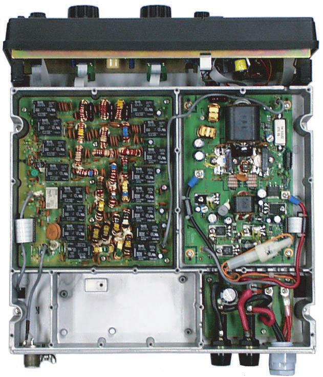 SETION INSIDE VIEWS PA0W, FILTER AND TERMINAL BOARDS TERMINAL board REG board [EUR-], [EUR-] only Fuse (F00) Drive amplifiers (Q00, Q00: S) FILTER board