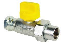 Krogelni ventil / Kuglasti ventil Krogelni ventil za plin z varovalno ročko K900T / Kuglasti ventil za plin sa sigurnosnom
