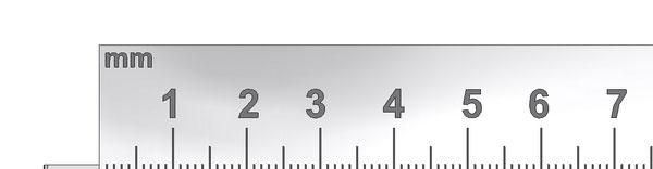 0,1) cm ili l = (50 ± 1) mm l