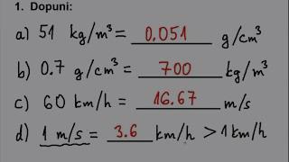 sekundi m 3 /s obujamni protok kilogram po kubnom metru džul po četvornom metru kg/m 3 J/m gustoća energijska gustoća džul po kilogramu J/kg energijski tijek džul po kilogramkelvinu J/(kgK)
