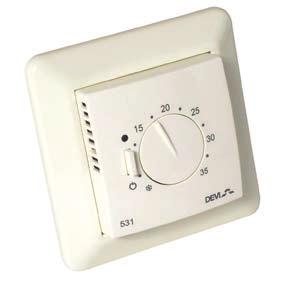 DEVIreg TM 530 Elektronički termostat za kontrolu električnog podnog grijanja.