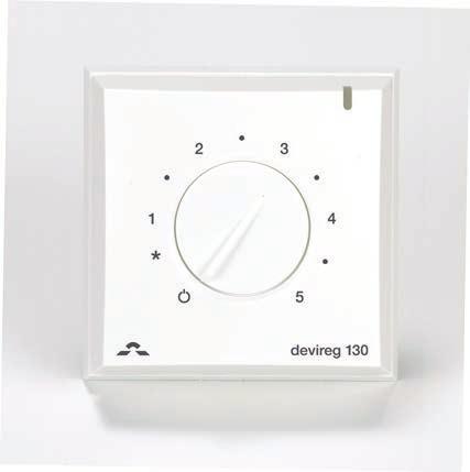 DEVIreg TM 130 Elektronički termostat za regulaciju električnog podnog grijanja.