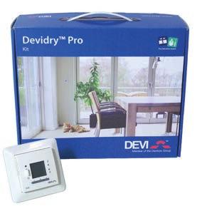 DEVIdry dobavljiv je u dvije varijante; DEVIdry 55 W/m2 (montaža na