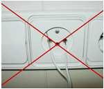 Desconectar, así mesmo, os electrodomésticos antes de proceder á súa limpeza, inspección ou reparación.