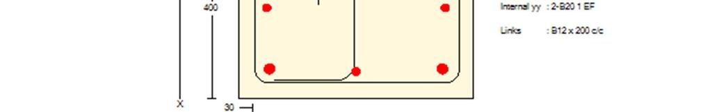 7 kn VRd,max = αcw bw z v1 fcd/(cotθ +tanθ) 1 900 819.0 0.54 14.2 / (2.5 + 0.4) 1944.4 kn (6.2.3 (8)) VEd,max 1646.2 kn OK Left Shear Zone 1 at 300 mm VRd,c.a=Fn(Crdc,K, Asl,fck,K1,σcp,Bw,d) 0.12, 1.