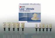 76 Lava Ultimate Novo! CAD/CAM restavracijski material za CEREC / inlab Lava Ultimate, svetovna novost! Ta RNK keramika (Resin Nano Ceramic) je CAD/CAM restavracijski material za trajno oskrbo.