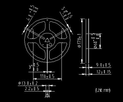 1812 Type For KMC5S035, KMC5S050, KMC5S075, KMC5S110, KMC5S125, KMC5S150, KMC5S160, KMC5S200 For KMC5S010, KMC5S014, KMC5S020, KMC5S075-24, KMC5S075-33, KMC5S110-16, KMC5S110-24, KMC5S110-33,