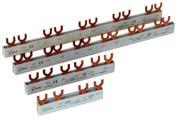 Busbar Systems Phases MU Cu-factor Type Article No. Wa_sg090 Euro-Vario-Busbar (Fork) EVG for PLS., CLS., PKN., PFIM, PFHM, PFNM No end caps necessary Do not cut! mm Rated current A -phase 0.