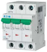Miniature Circuit Breakers PLSM High-quality miniature circuit breakers for commercial and residential applications Contact position indicator red - green Guide for secure terminal connection