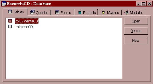CAPITOLUL IV. REALIZAREA UNEI APLICAŢII ÎN MICROSOFT ACCESS Baze de date «Microsoft Access» 1. Elementele componente a unei baze de date.