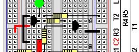 Otpornik R3 15 kω - ¼ W 1 Otpornik R4 10 kω - ¼ W 1 Otpornik R5 47