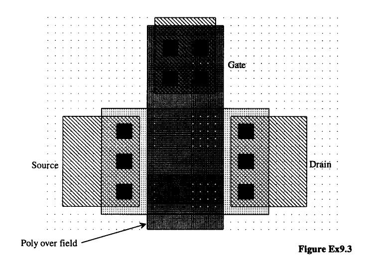 - 10 - C db = C sb = CJ AD (1+ V + DB PB ) MJ CJ AS (1+ V +