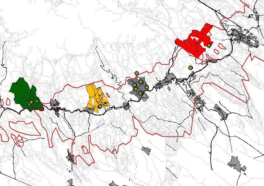 Umiestnenie plôch Tatranská Lomnica REF