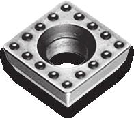 Positive Inserts C D V R SS W 90 SQUARE YPE POSIIVE INSER SP 90º Square ype 11 Relief With Insert Hole SPM ENS Indexable Inserts for urning See page 248-259 for running parameters.
