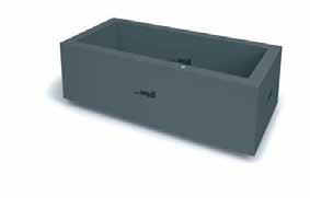 Sanbath Wave stub za tuširanje Neobičan stub za tuširanje talasastog izgleda s integrisanim ibox-om marke Hansgrohe