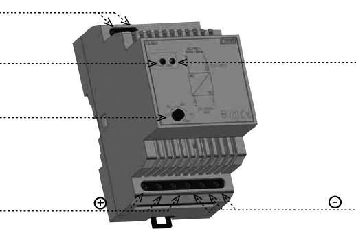 5A Priključnice izlaznog napona Priključnice izlaznog napona DC 2V-24V/ 2,5-,25A DC 2V / 0.84A (DC 24V / 0.42A) DC 2V / 8.