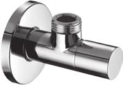 Robinet colţar SCHELL STILE 1/2" x 1/2" 1 10610164 - rozetă de Ø 60 mm