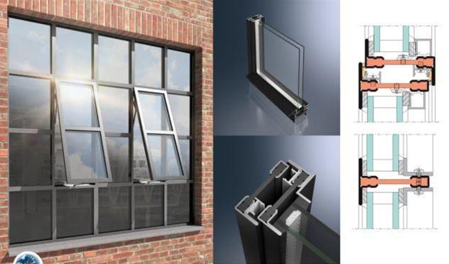 Čelični prozor postojan može se reciklirati lako održavanje u skladu sa suvremenim standardima