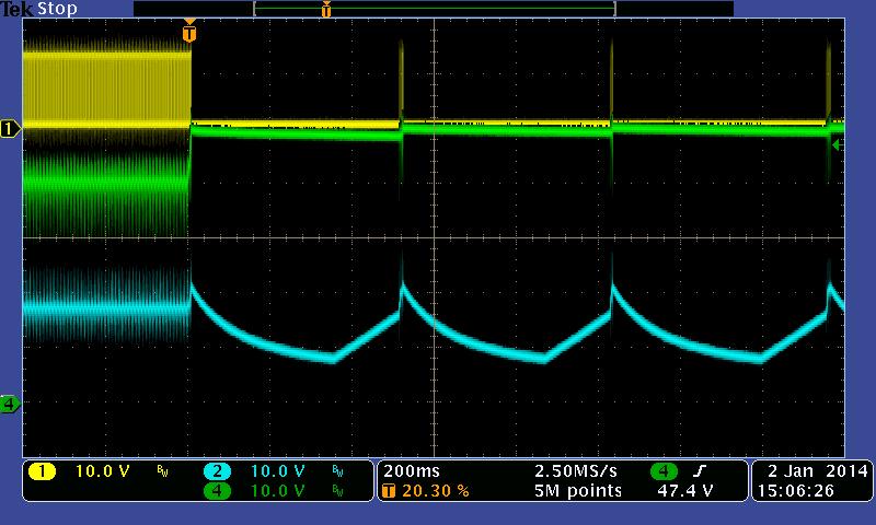 3.4. Abnormal Test 3.4.1. LED Open Voltage Test Function PASS Input Voltage 115VAC/60Hz 230VAC/60Hz Output Voltage 51.2V 51.